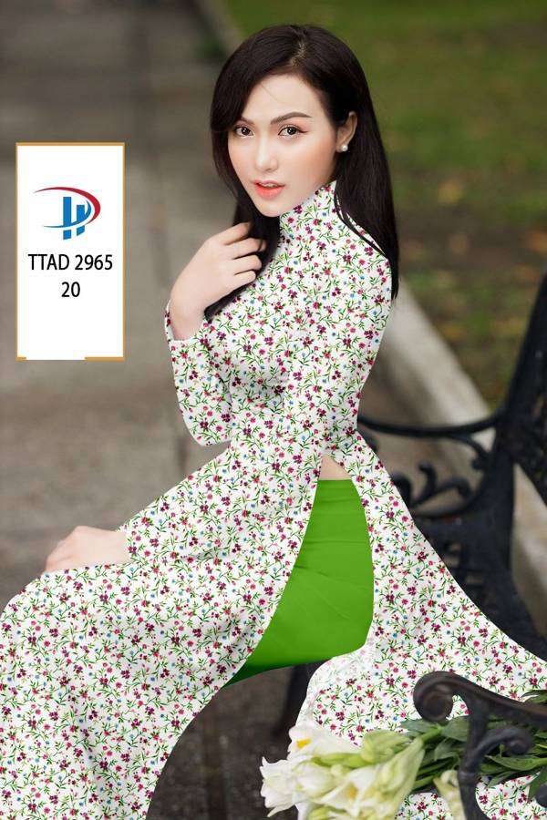 Vải Áo Dài Hoa Nhí AD TTAD2965 59